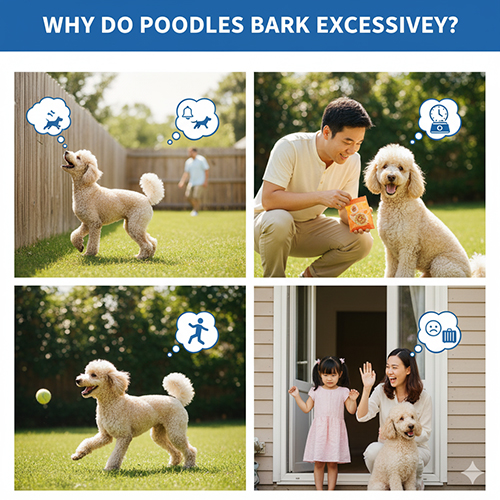 Vì sao chó Poodle sủa nhiều và cách nhận biết nguyên nhân