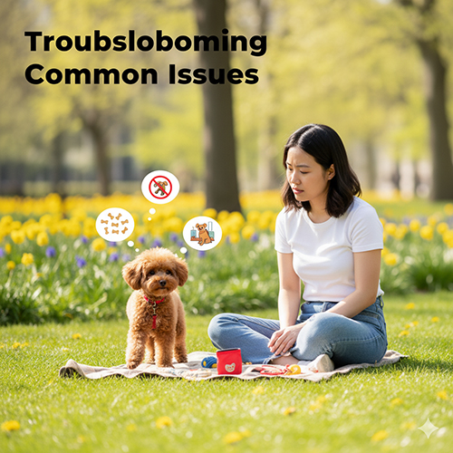 Cách xử lý lỗi thường gặp khi huấn luyện chó Poodle nghe lời