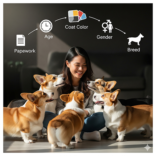 Các yếu tố ảnh hưởng đến giá chó Corgi – giấy tờ, độ tuổi, giới tính, màu lông, dòng Pembroke và Cardigan