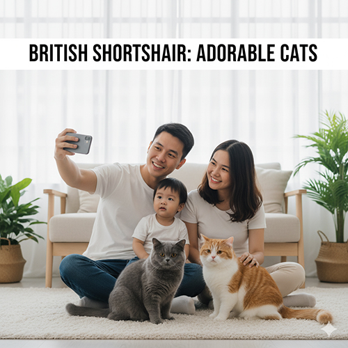 Bộ sưu tập ảnh mèo Anh lông ngắn nhiều màu sắc và độ tuổi