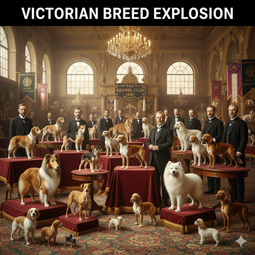 Bùng nổ giống chó thời Victoria: thời kỳ định hình tiêu chuẩn và diện mạo chó hiện đại