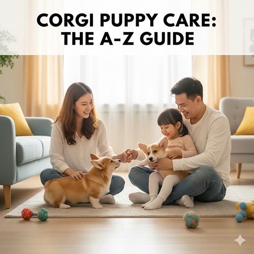 Cách nuôi chó Corgi con và chăm sóc bé từ A đến Z cho người mới bắt đầu