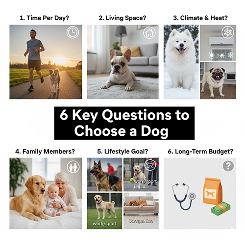 6 câu hỏi quan trọng giúp chọn giống chó phù hợp với lối sống và điều kiện của bạn