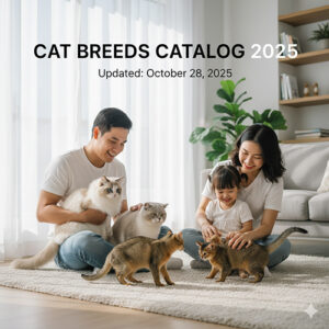 Danh mục các giống mèo cảnh cập nhật mới nhất – Cat Breeds Catalog