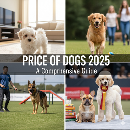 Giá chó 2025 – Bảng khung giá các giống chó phổ biến, hướng dẫn so sánh và dự toán chi phí nuôi thực tế