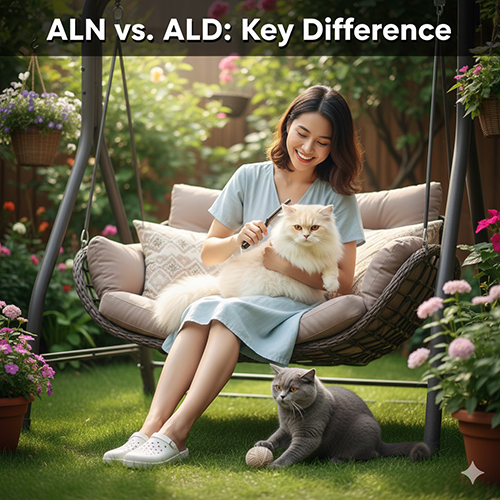 Khác biệt giữa mèo Anh lông ngắn (ALN) và mèo Anh lông dài (ALD) về lông, tính cách và cách chăm sóc