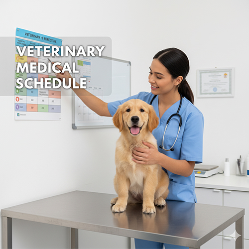 Lịch y tế và hồ sơ sức khỏe cho chó