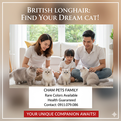 Lời kết & gợi ý mua mèo Anh lông dài màu hiếm – chọn bé mèo độc đáo, khỏe mạnh và hợp phong thủy tại Chạm Pets Family.