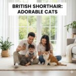 Mèo Anh lông ngắn dễ thương trong gia đình Việt Nam