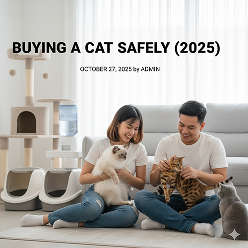 Cách mua mèo an toàn và chọn nơi bán uy tín cho người mới bắt đầu.