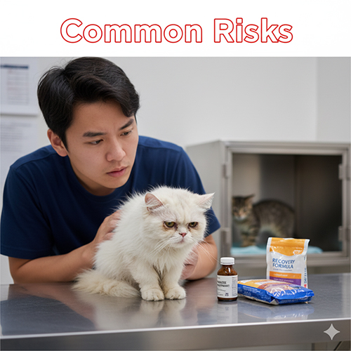 Rủi ro khi mua mèo cảnh giá rẻ gồm bệnh tiêu chảy, ký sinh, viêm hô hấp, hành vi bất ổn và chi phí chữa trị cao.