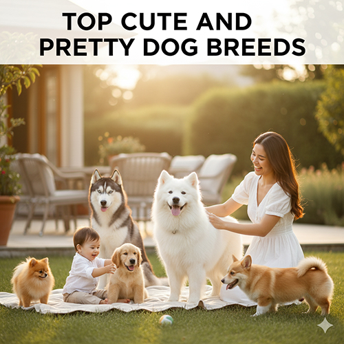 Top giống chó xinh và đáng yêu nhất, ngoại hình dễ thương và thân thiện với gia đình