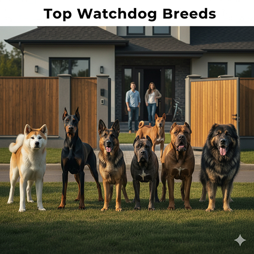 Top giống chó gác nhà trung thành và cảnh giác cao, bảo vệ tốt cho gia đình