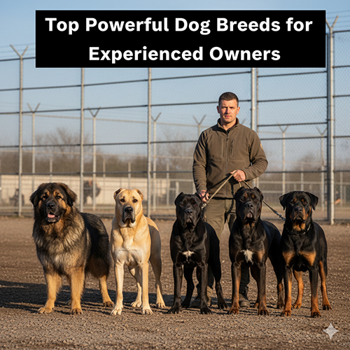 Top giống chó mạnh mẽ cần người nuôi có kinh nghiệm, tính cách độc lập và khả năng bảo vệ cao