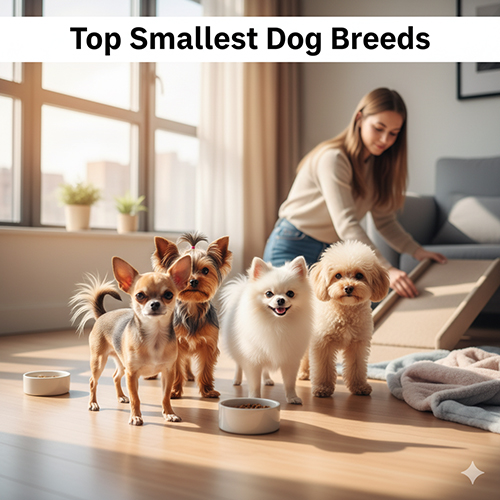 Top giống chó nhỏ nhất thế giới, bé xíu nhưng khỏe mạnh và lanh lợi, phù hợp nuôi trong căn hộ