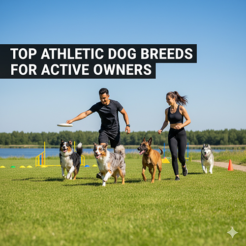 Top giống chó thể thao bền bỉ, năng động và thích hợp cho người yêu vận động