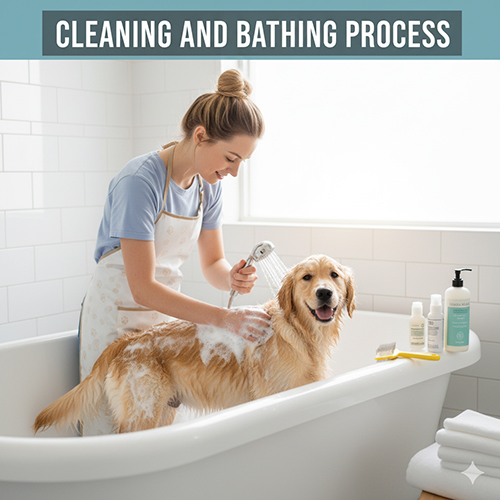 Vệ sinh và tắm rửa cho chó đúng cách