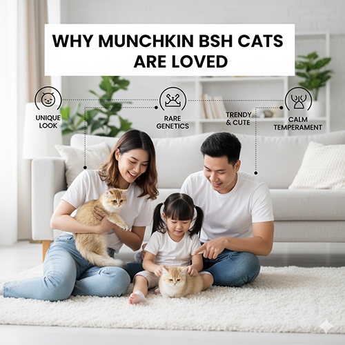 Lý do mèo Anh lông dài chân ngắn được yêu thích – ngoại hình đáng yêu, gen hiếm, thời trang và tính cách điềm tĩnh