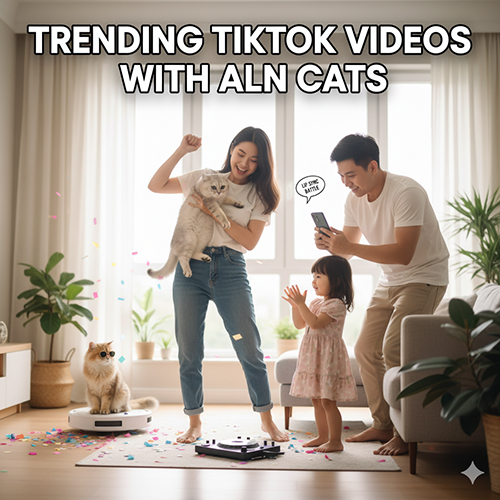 Video trend TikTok hot với mèo Anh lông ngắn – Những clip meme, before-after và nhạc TikTok vui nhộn