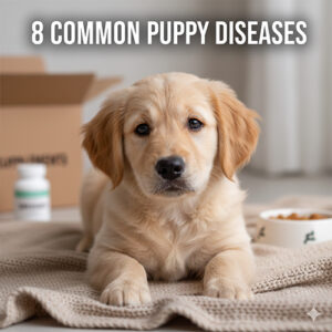 8 bệnh thường gặp ở chó con và cách nhận biết sớm để chăm sóc đúng