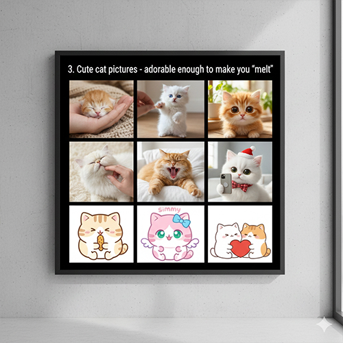 ảnh mèo cute đáng yêu với mèo con mèo biểu cảm và mèo chibi dễ thương