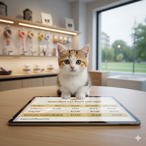 Bảng giá mèo Munchkin 2025 – Cập nhật mới nhất