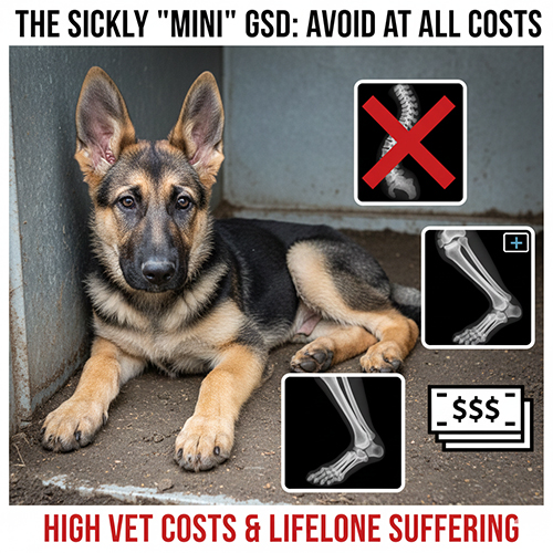 Chó Becgie con có dấu hiệu còi xương, chân cong và cảnh báo rủi ro sức khỏe nghiêm trọng.