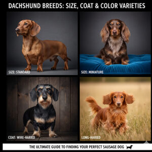 Các dòng chó Lạp xưởng: phân loại theo size, kiểu lông và màu lông