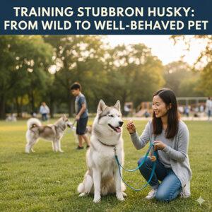 Cách huấn luyện chó Husky bướng bỉnh trở nên ngoan ngoãn và biết nghe lời