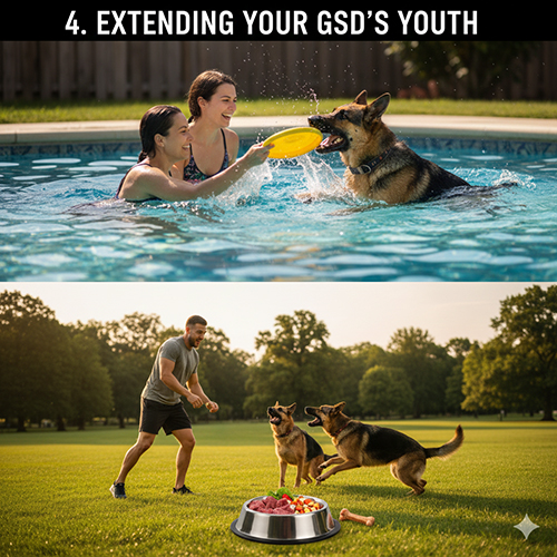 Cách kéo dài tuổi thọ cho chó Becgie Đức bằng vận động và chăm sóc đúng cách