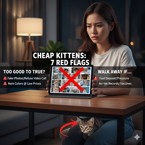 Cảnh báo lừa đảo khi mua mèo Anh lông ngắn tai cụp giá rẻ trên mạng