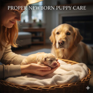 Chăm sóc chó con đúng cách từ sơ sinh đến 3 tháng tuổi với chế độ ăn uống và giữ ấm phù hợp