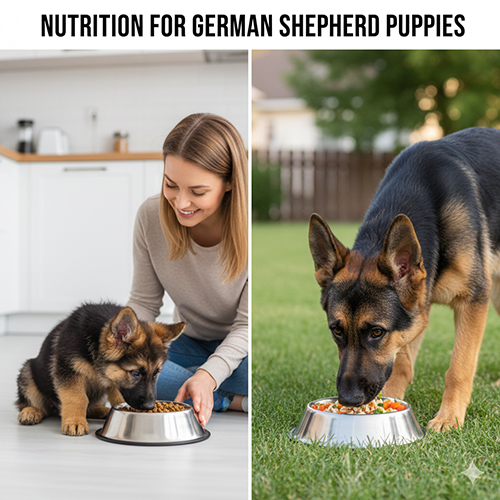 Chế độ ăn cho chó Becgie con theo từng giai đoạn phát triển từ sơ sinh đến trưởng thành