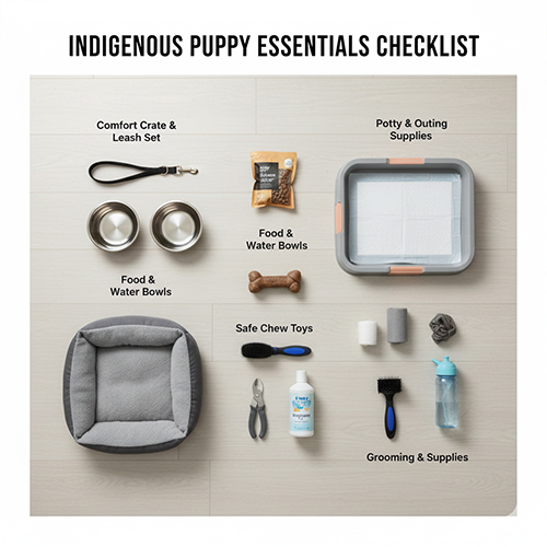 Checklist đồ dùng tối giản cần chuẩn bị khi đón chó cỏ con về nhà