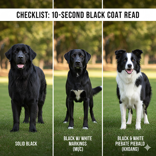 checklist 10 giay doc mau den tren cho: den tuyen, cho muc, den trang khoang