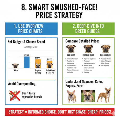 Cách sử dụng bảng giá chó mặt xệ thông minh để chọn giống và ngân sách phù hợp