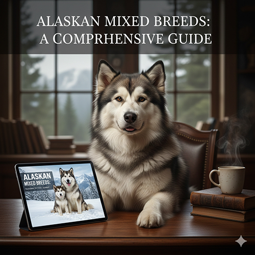 Chó Alaska lai với nhiều giống khác nhau, ngoại hình đa dạng từ Alaska lai Husky đến Alaska lai Samoyed