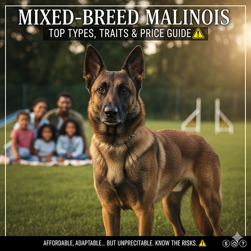 Chó Béc Bỉ lai và các kiểu Malinois lai phổ biến, ưu nhược điểm và bảng giá