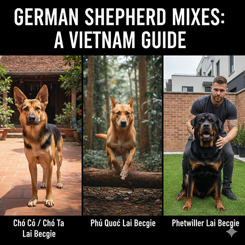 Chó Becgie lai: 10 kiểu lai phổ biến ở Việt Nam và cách chọn lựa