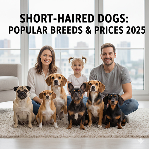 Hình ảnh các giống chó cảnh lông ngắn phổ biến, dễ nuôi và thân thiện với gia đình