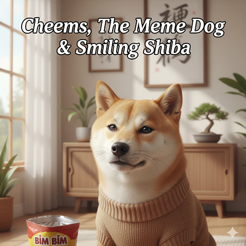 Chó Cheems meme nổi tiếng với gương mặt cười hiền, phiên bản Shiba Inu gây sốt mạng xã hội