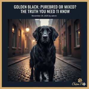 Chó Golden đen có thật không và cách phân biệt Golden thuần hay lai