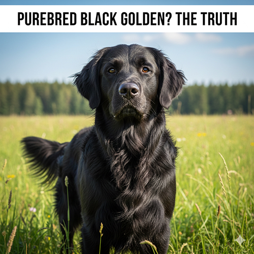 Chó Golden đen thuần chủng có tồn tại không và cách nhận biết Golden lai