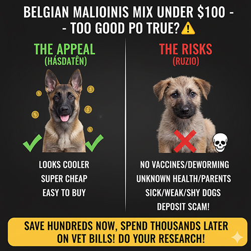 Ảnh cảnh báo rủi ro khi mua chó lai Béc Bỉ giá dưới 1 triệu đồng: ngoại hình bắt mắt nhưng nguy cơ bệnh tật và lừa đảo cao