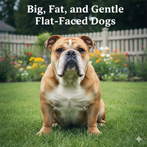 Chó mặt xệ to mập hiền lành phù hợp nhà vườn không gian rộng