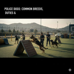 anh cho nghiep vu dang huan luyen vuot chuong ngai vat trong trung tam canh khuyen