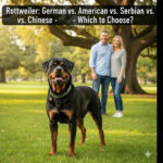 So sánh chó Rottweiler Đức, Mỹ, Serbia và Trung Quốc về ngoại hình và tính cách
