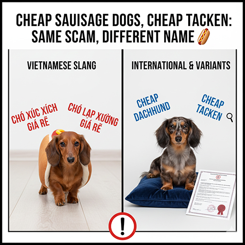 cho xuc xich gia re cho tacken gia re cung mot ban chat canh bao rui ro