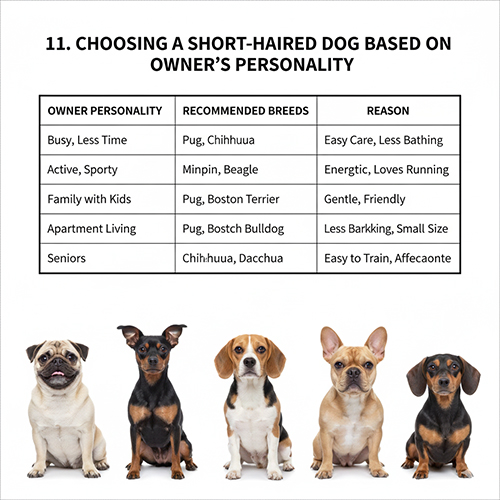 Gợi ý chọn chó lông ngắn phù hợp với tính cách và lối sống của chủ nuôi