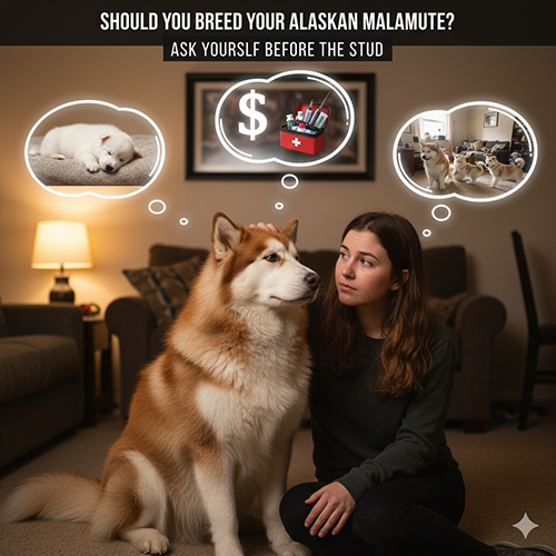 Có nên cho chó Alaska phối giống hay không, cân nhắc trách nhiệm, chi phí và điều kiện nuôi